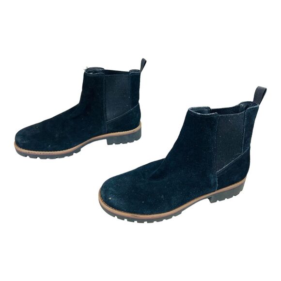 Crown Vintage Tipryn Women's Chelsea Boots Pull On Leather Upper Black 11M - Picture 4 of 9